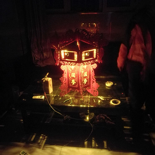 太陽(yáng)能宮燈、中國(guó)夢(mèng)宮燈